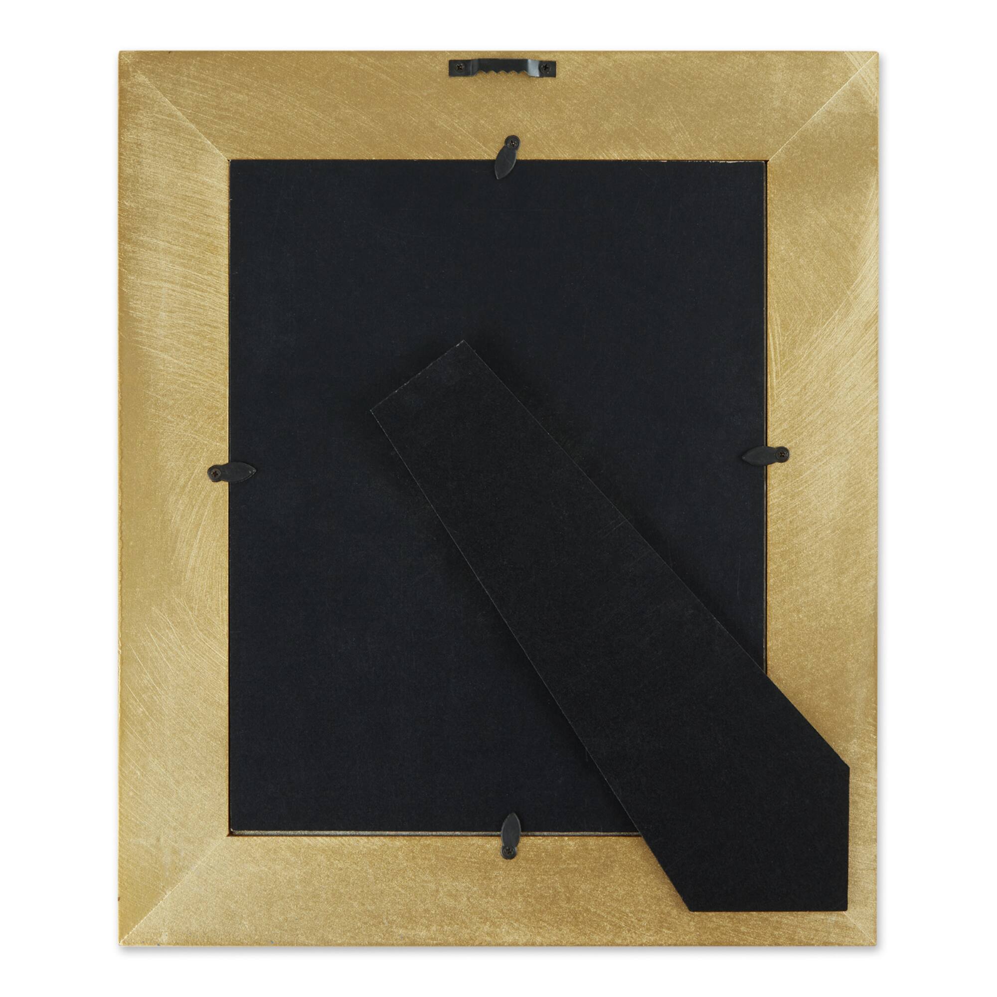 DII® Antique Gold Rub 8" x 10" Farmhouse Picture Frame